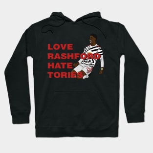 Love Rashford Hate Tories Hoodie